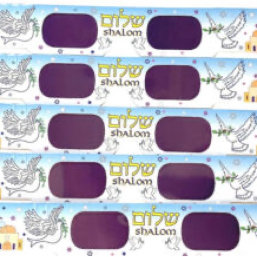 Holographic 3D glasses for your next event.